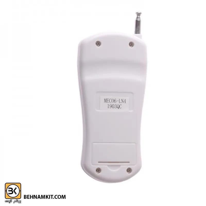 فرستنده ریموت دوازده کانال کد لرن MEC06-LN4 433Mhz — تصویر ۲