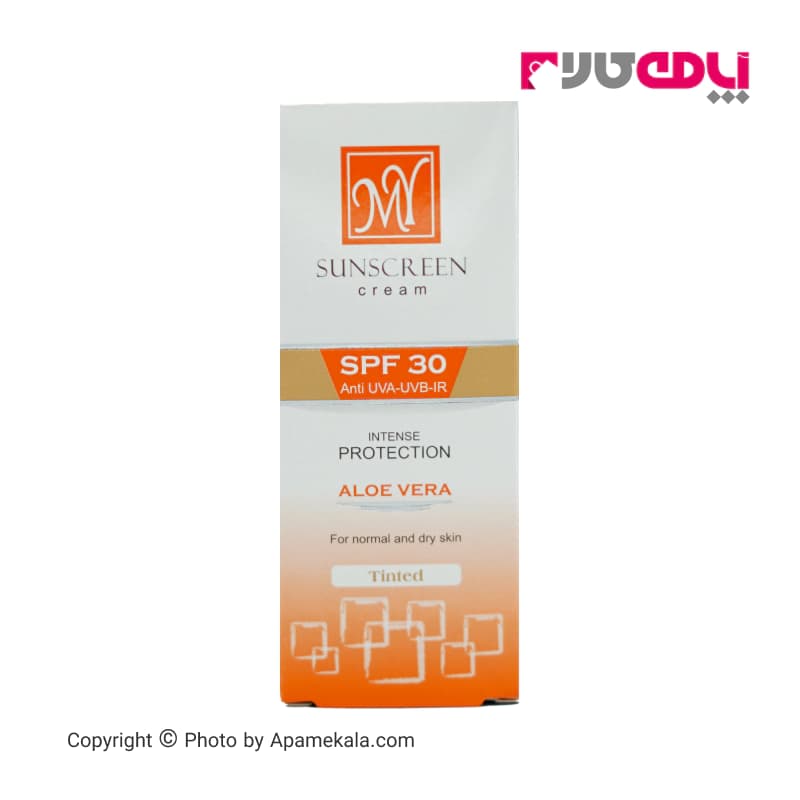 کرم ضد آفتاب بی رنگ مای (my) spf30 حاوی آلوئه ورا مناسب پوست نرمال و خشک — تصویر ۴