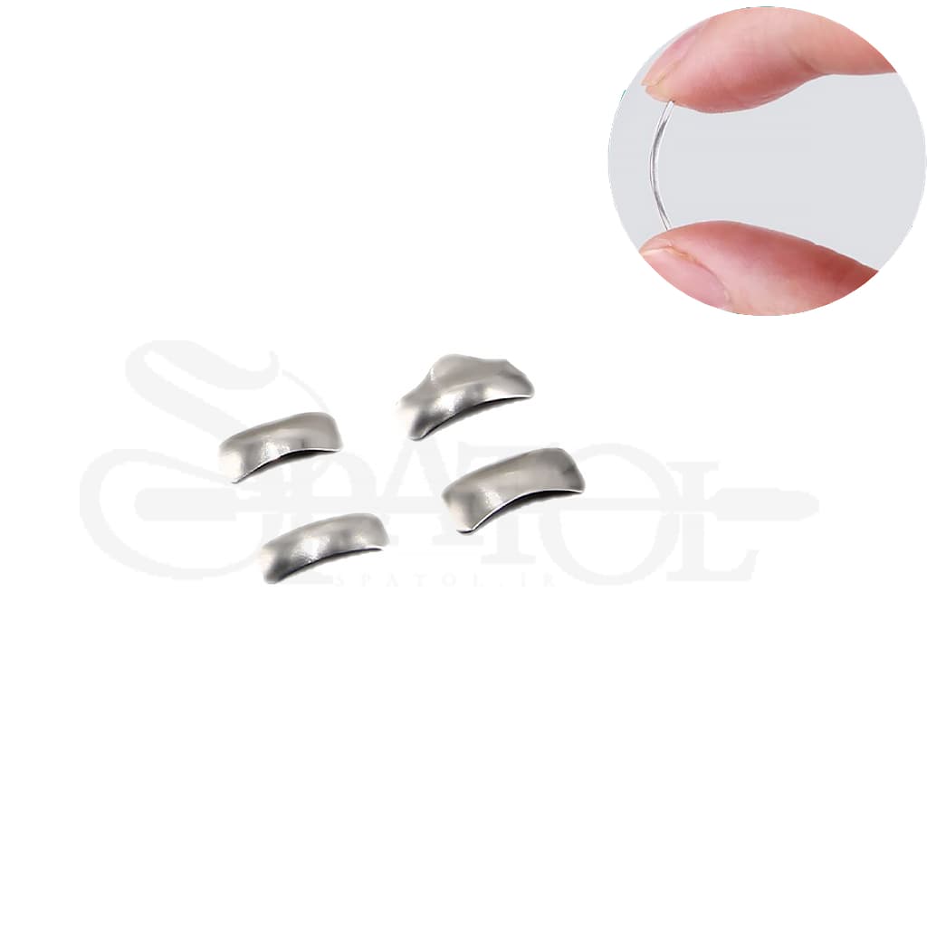 نوار ماتریکس سکشنال بدون سوراخ Sectional Matrix Band برند Zt Dental — تصویر ۲