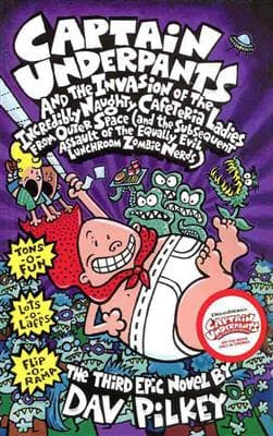 کتاب انگليسی Captain Underpants and the Invasion of the Incredibly Naughty Cafeteria Ladies from Outer Space and the Subsequent Assau