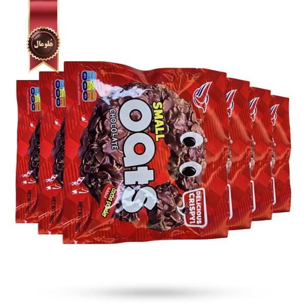 6 بسته شکلات غلات اوت چاکلت Oats Chocolate مدل شکلاتی دایره ای Yangyu وزن 300 گرم (اورجینال)