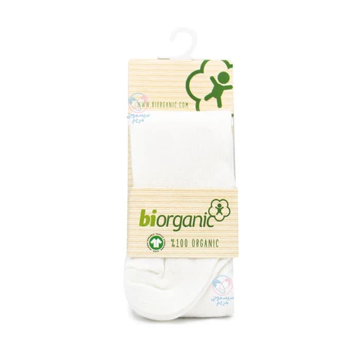 جوراب شلواری توکرکی بی ارگانیک Bi Organic سایز 0 تا 6 ماه — تصویر ۸