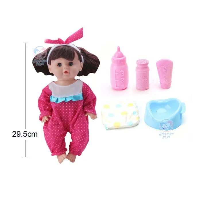 عروسک دختر پوشک دار Baby born YL130-9 — تصویر ۲