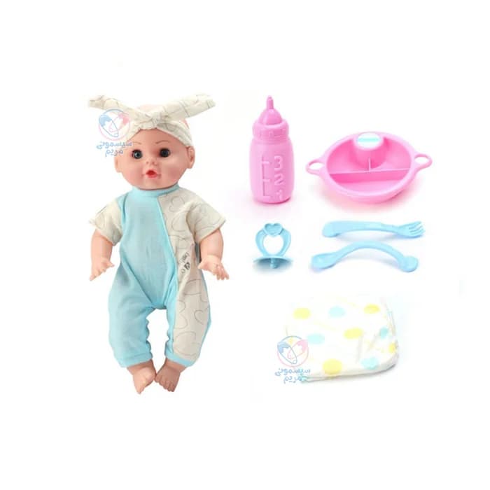 عروسک دختر پوشک دار Baby born YL130-9 — تصویر ۴