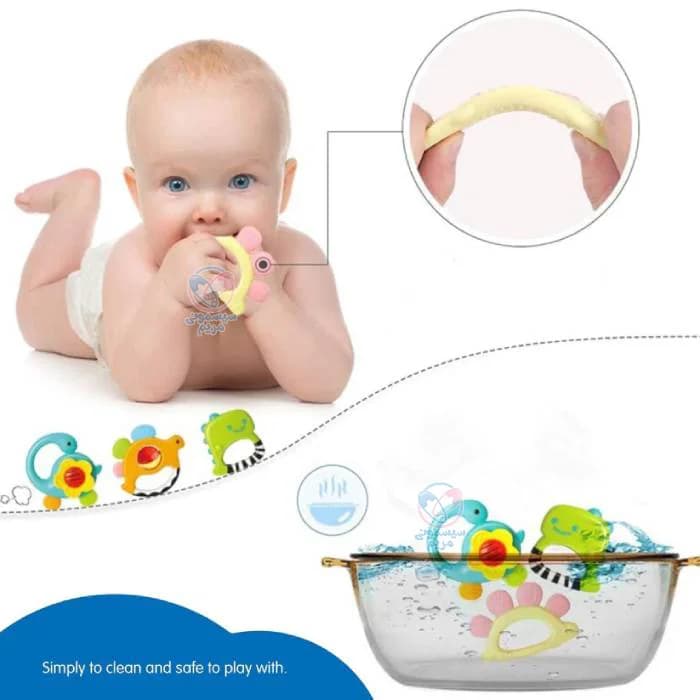 ست جغجغه 5 عددی هولا تویز (هولی تویز) Hola Toys 1109 — تصویر ۳