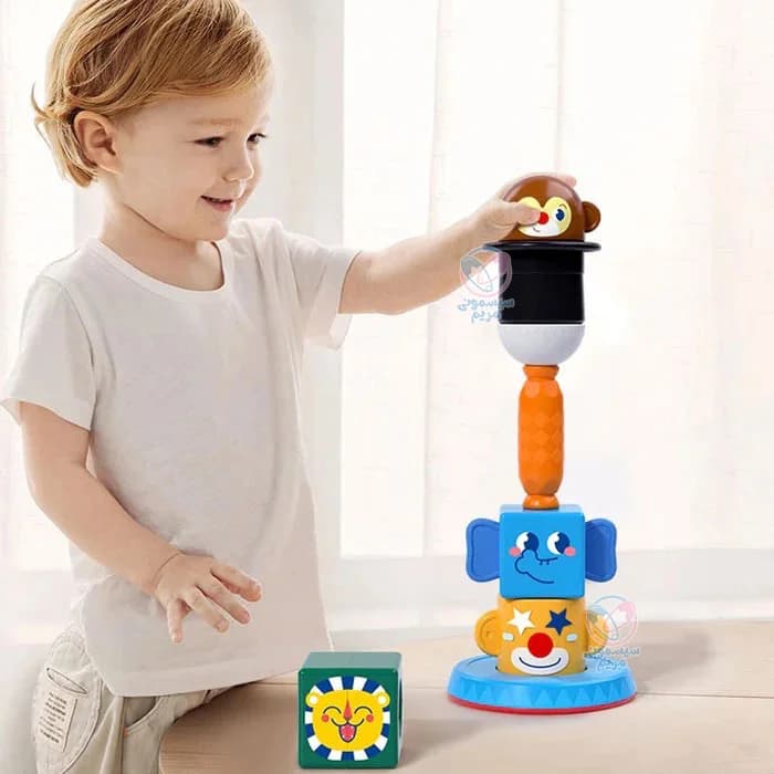 برج تعادلی مگنتی هولا تویز (هولی تویز) Hola Toys 7981 — تصویر ۳