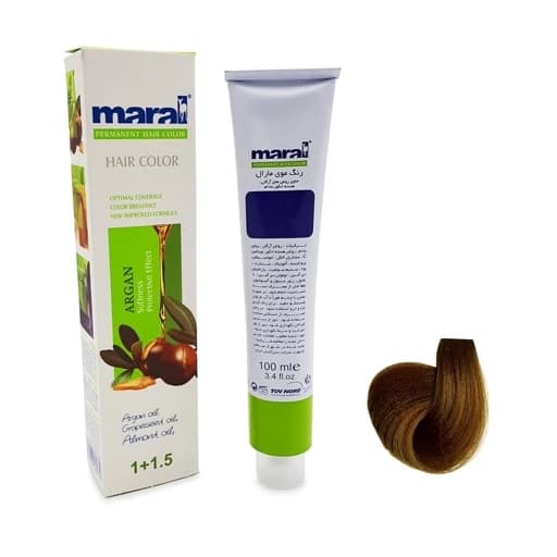 رنگ مو مارال کاپوچینو شماره 6.78 رنگ قهوهای کاپوچینو حجم 100 میلی لیتر — تصویر ۳