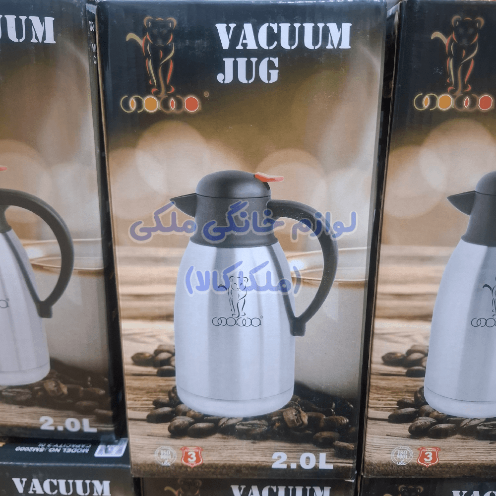 فلاسک استیل ۲ لیتری ضمانتی مارک لالیا داخل استیل — تصویر ۴