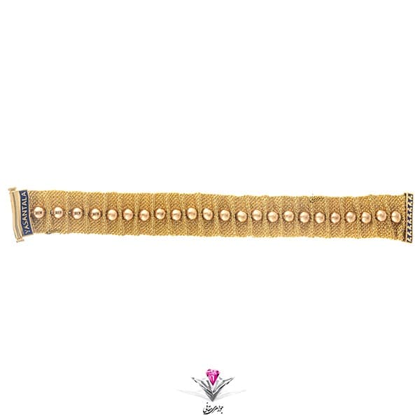دستبند طلا زنانه شال