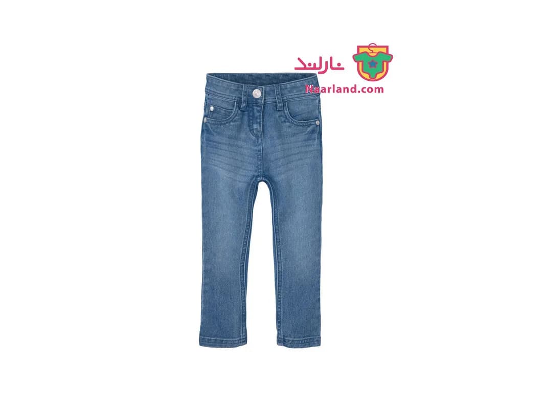شلوار جین دخترانه Slim fit لوپیلو آلمان رنگ آبی روشن