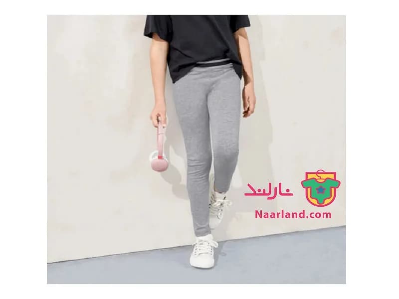 لگ دخترانه پپرتس آلمان (pepperts) خاکستری ساده — تصویر ۲