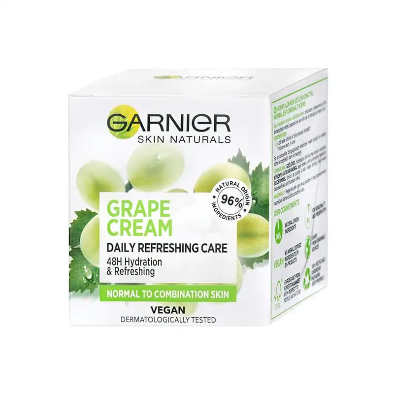 کرم آبرسان انگور گارنیر Garnier Grape Hydrating Cream — تصویر ۳