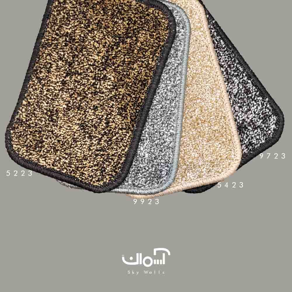 پالاز موکت مدل زیبا اسپرت کرمی کد 5423 — تصویر ۲