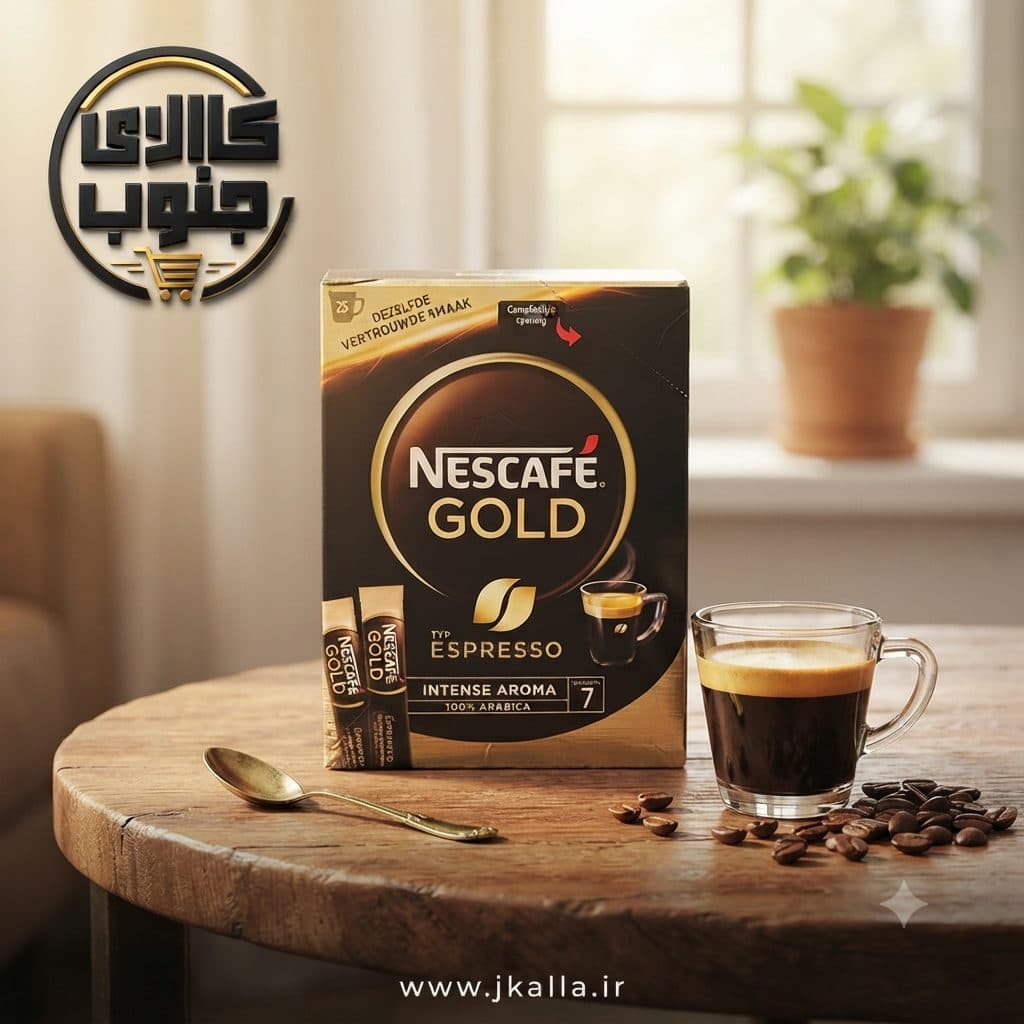 قهوه اسپرسو نسکافه گلد 25 ساشه — تصویر ۴