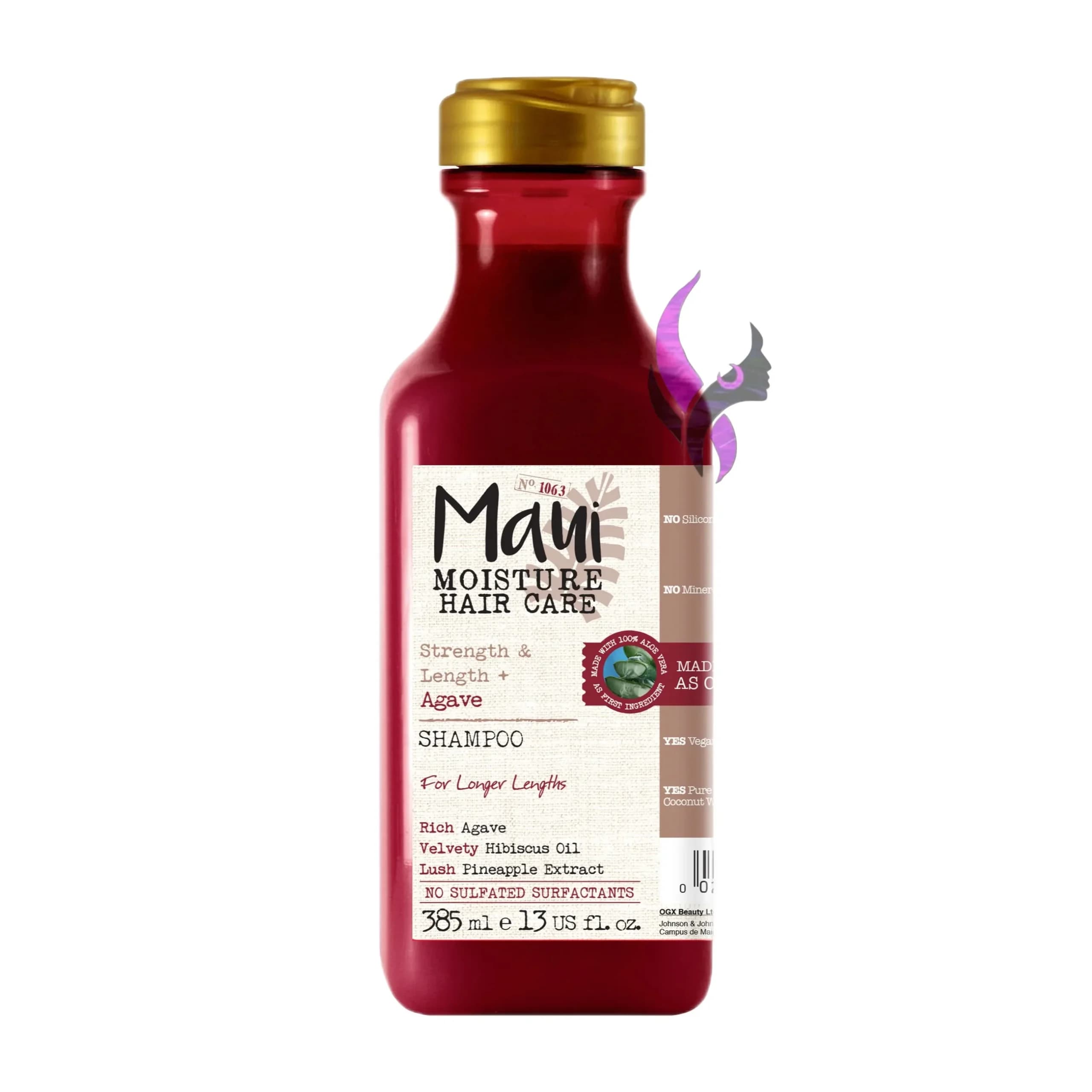 شامپو استحکام بخش و ضد شکنندگی موی مائوئی مویسچر آگاو Maui Agave