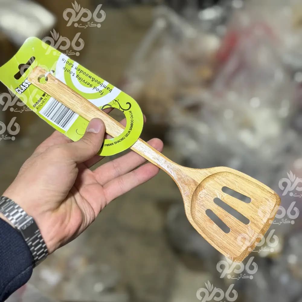 کفگیر چوبی رابر کلاسیک sp25