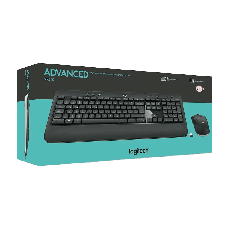 کیبورد و موس بیسیم لاجیتک مدل MK540 — تصویر ۵