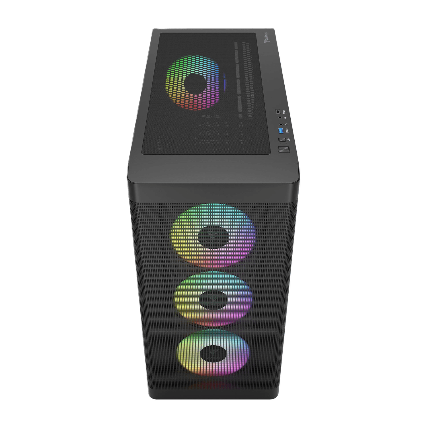 کیس گیمینگ گیم دیاس مدل ATHENA M3 BK — تصویر ۵