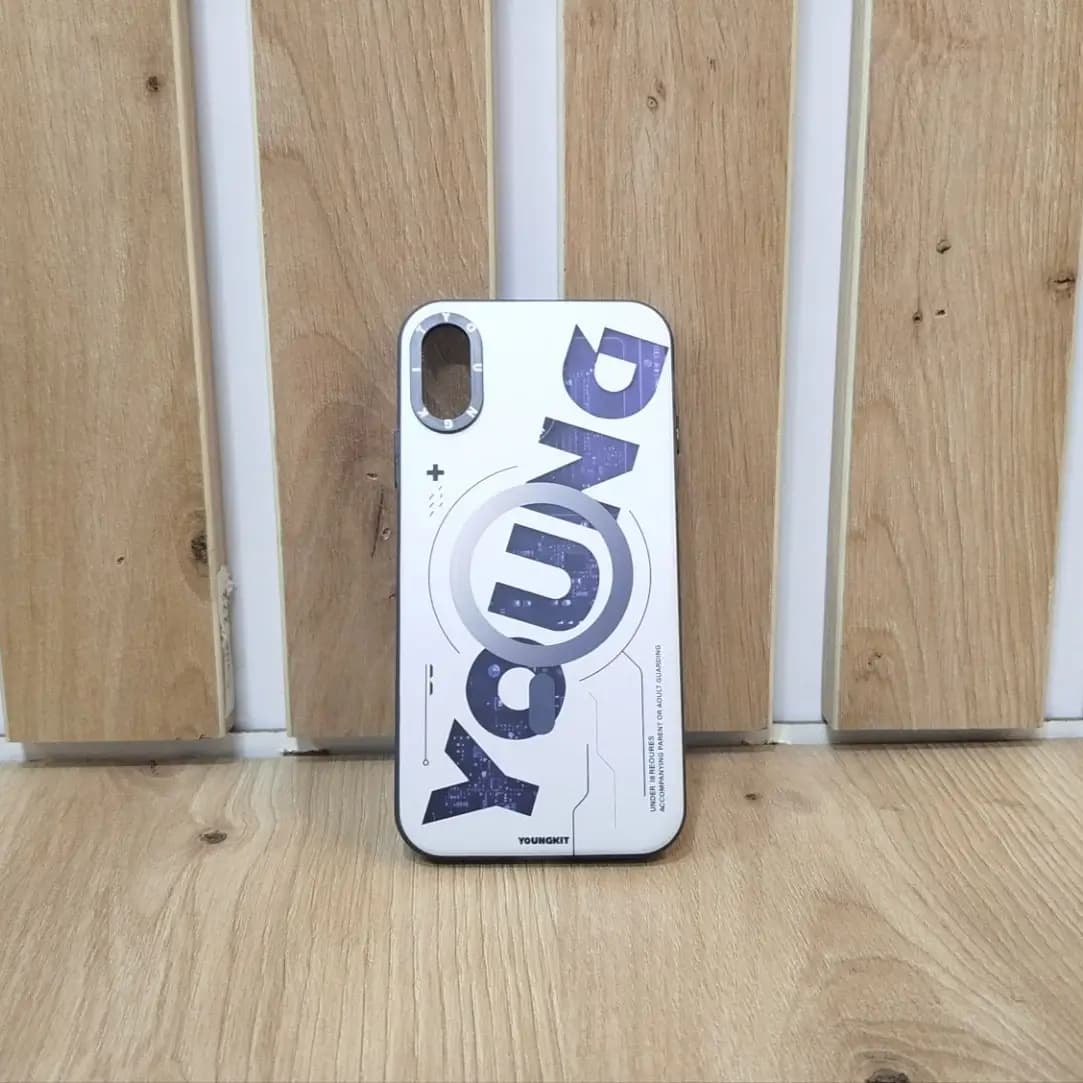 قاب سفید گوشی ایفون مدل youngkit