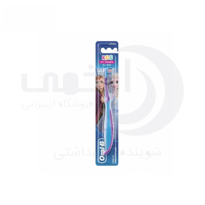 مسواک کودکانه اورال بی، سری +3 Kids، طرح فروزن