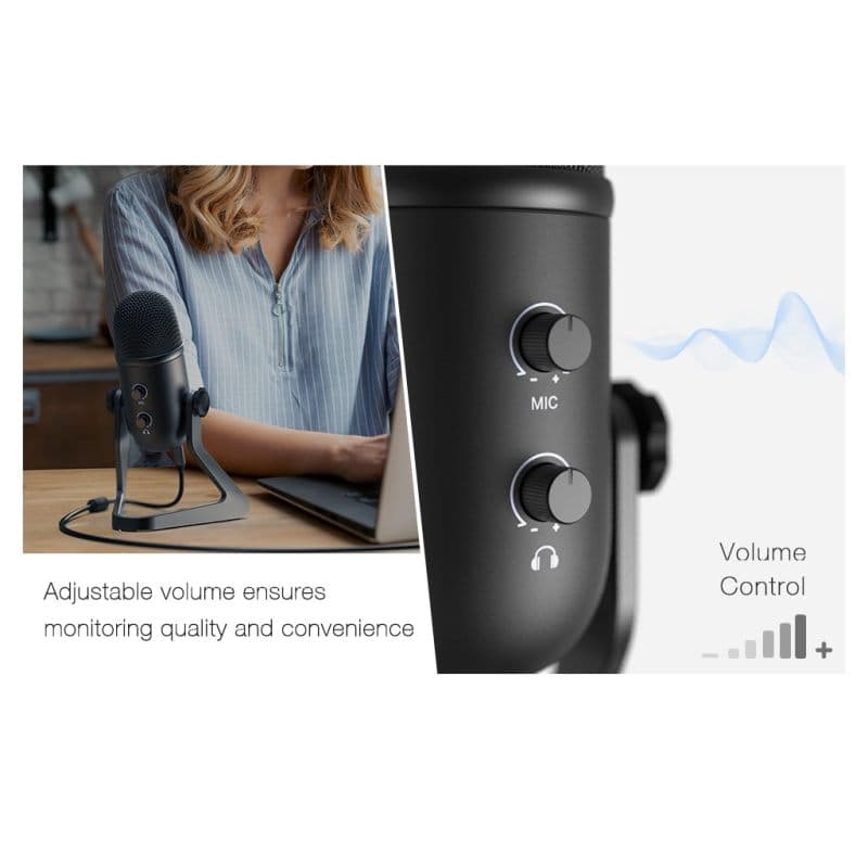 میکروفون یو اس بی فای فاین مدل K678 — تصویر ۳