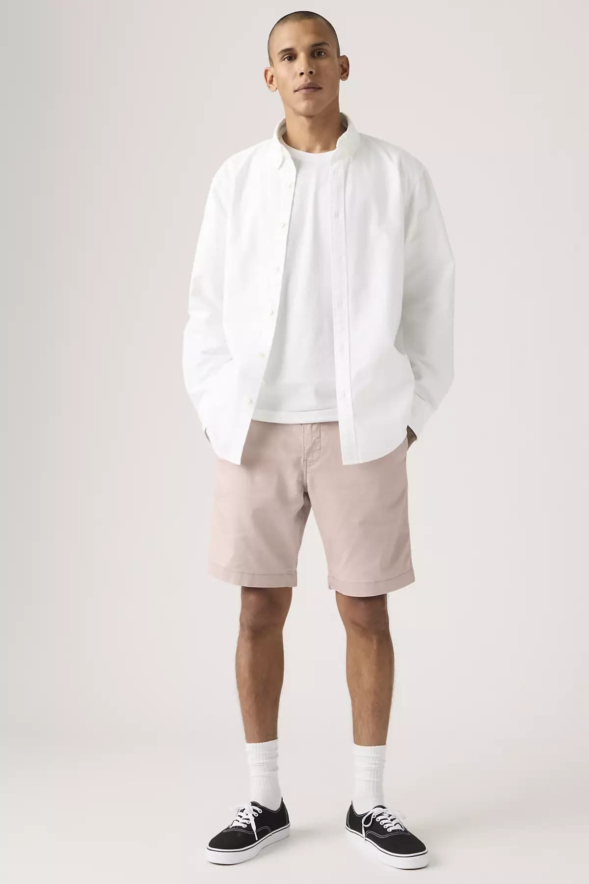 شلوارک برمودا لیوایز مردانه پاموک صورتی رنگارنگ Regular/رگولار فاق نرمال | Levi’s 17202-0089 IN — تصویر ۲