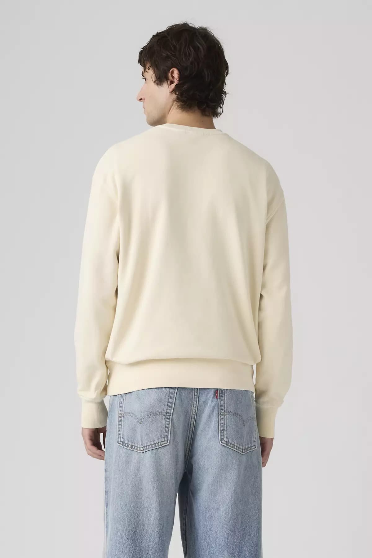 سویشرت لیوایز مردانه پاموک اکرو راسته Relaxed/ریلکس جاگر | Levi’s A9244-0043 PK — تصویر ۴