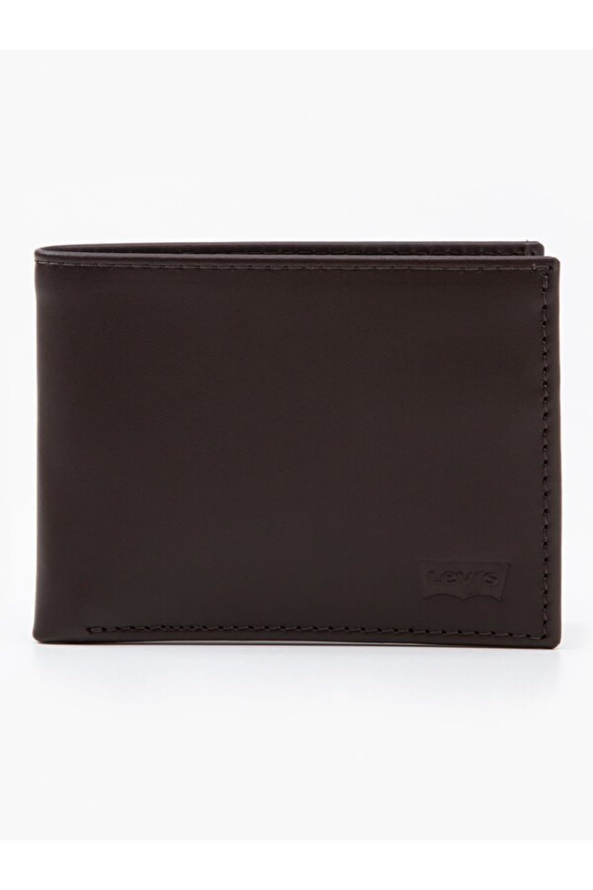 کیف پول لیوایز مردانه چرم اصل آبی راسته متوسط کژوال/روزمره | Levi’s D548900010 KH