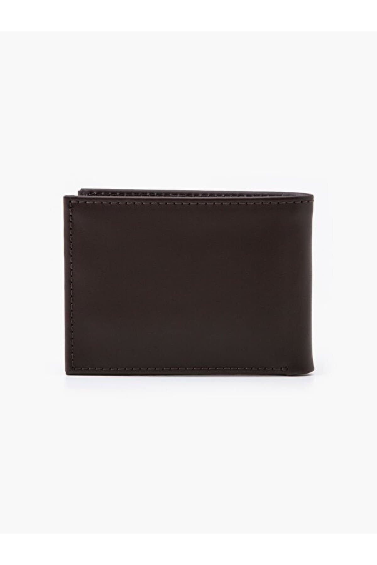 کیف پول لیوایز مردانه چرم اصل آبی راسته متوسط کژوال/روزمره | Levi’s D548900010 KH — تصویر ۳