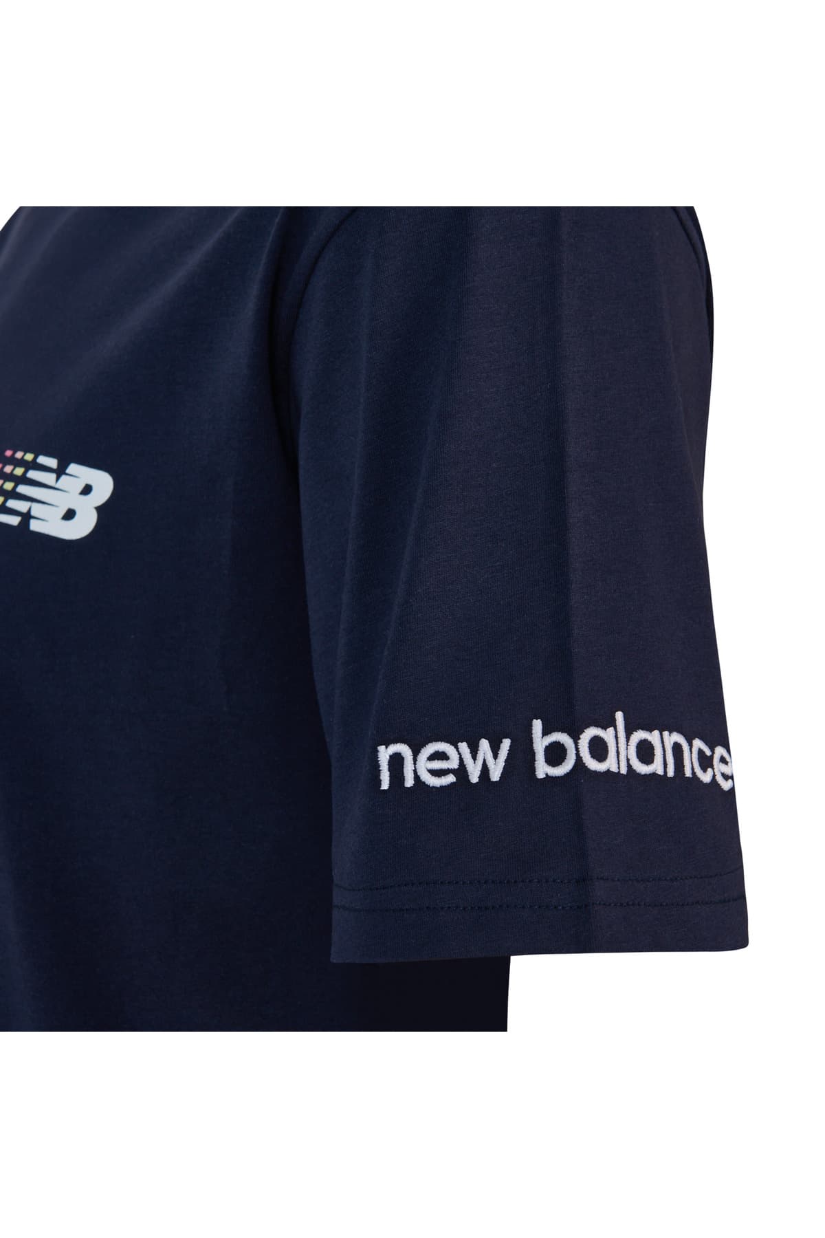 تی شرت ورزشی نیو بالانس مردانه مشکی راسته T-shirt ورزش | New Balance TYC3C6E0ACB59D50C6061E400 TR — تصویر ۴