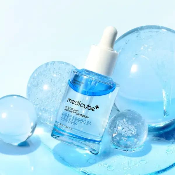 سرم آبرسان هیالورونیک مولتی پپتاید PDRN مدیکوب Medicube Hyaluronic Multi Peptide PDRN Serum — تصویر ۴