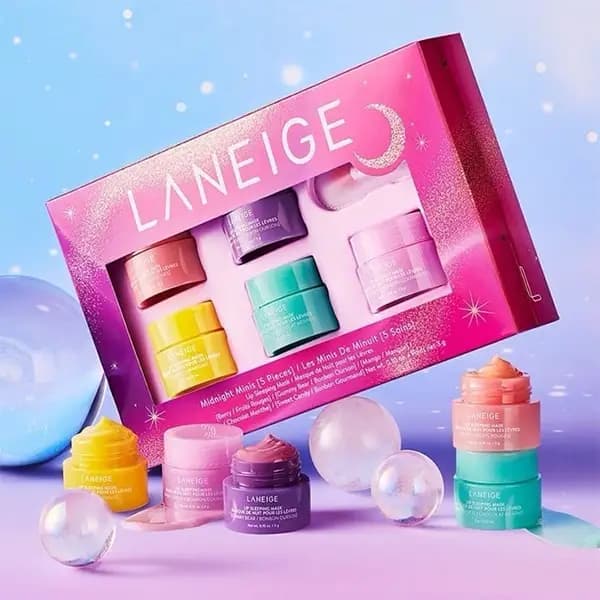پک ماسک لب لانیژ 5 عددی در 5 رایحه — تصویر ۲