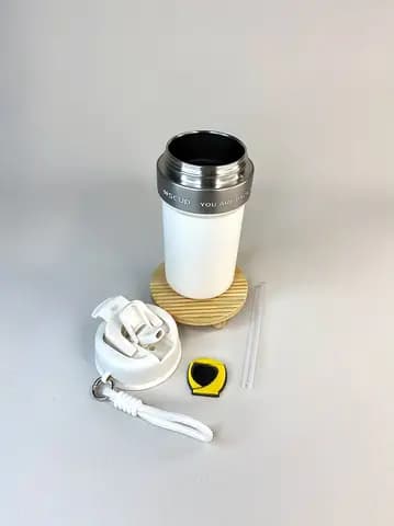 تراول ماگ دوحالته HSCUP بند دار 550 میلی لیتر — تصویر ۳