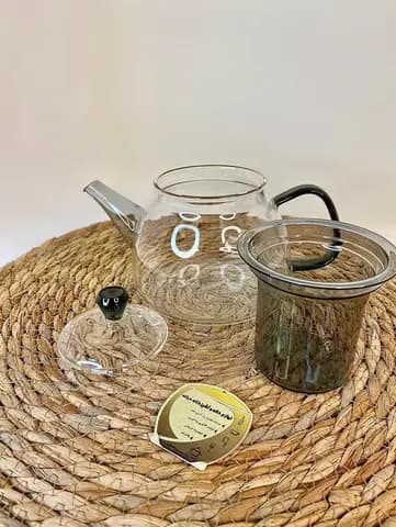 قوری دسته دودی پیرکس — تصویر ۳
