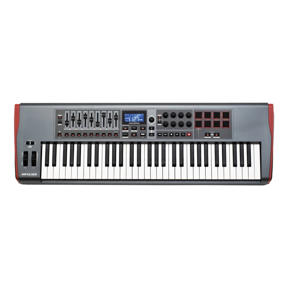 میدی کیبورد کنترلر Novation Impulse 61 — تصویر ۲