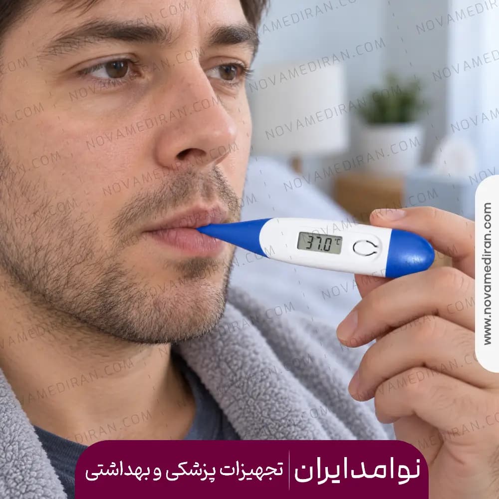 فشارسنج بازویی سخنگو زنیت مدل LD-579 به همراه تب سنج — تصویر ۲