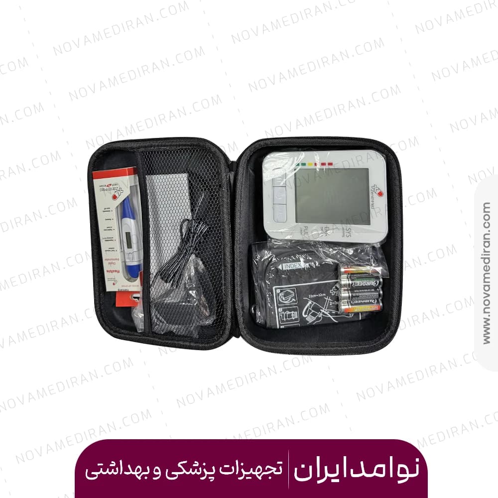فشارسنج بازویی سخنگو زنیت مدل LD-579 به همراه تب سنج — تصویر ۵
