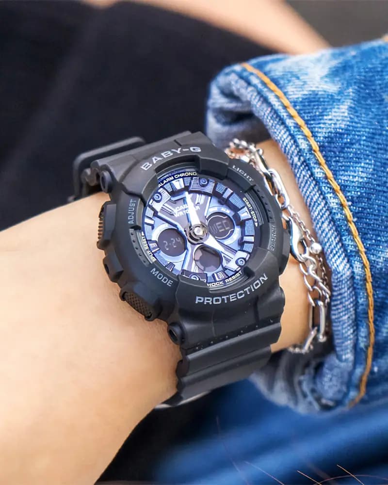 ساعت مچی زنانه کاسیو بیبی جی CASIO BABY-G BA-130-1A2 — تصویر ۵