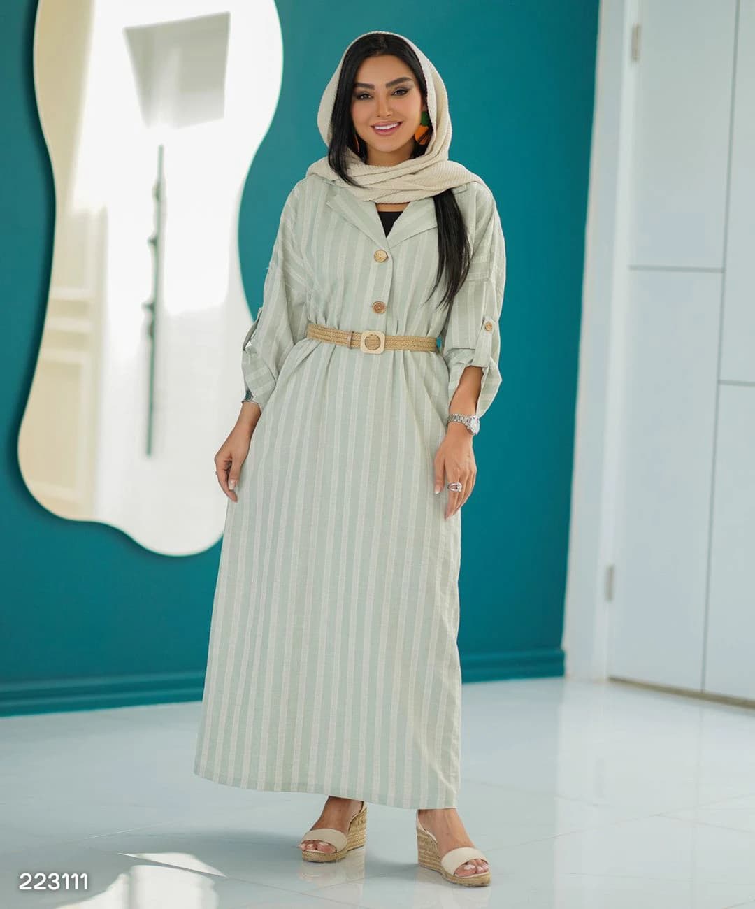 کفتان لینن مدل جیلان