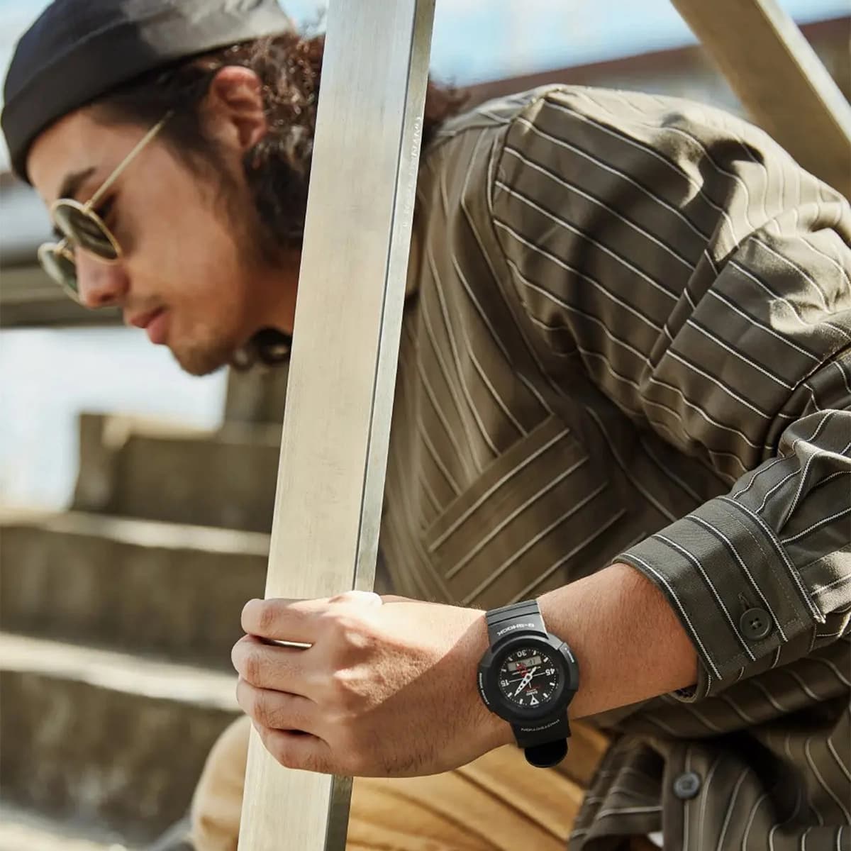ساعت مردانه کاسیو جیشاک مدل CASIO G-SHOCK AW-500E-1EDR — تصویر ۱۲