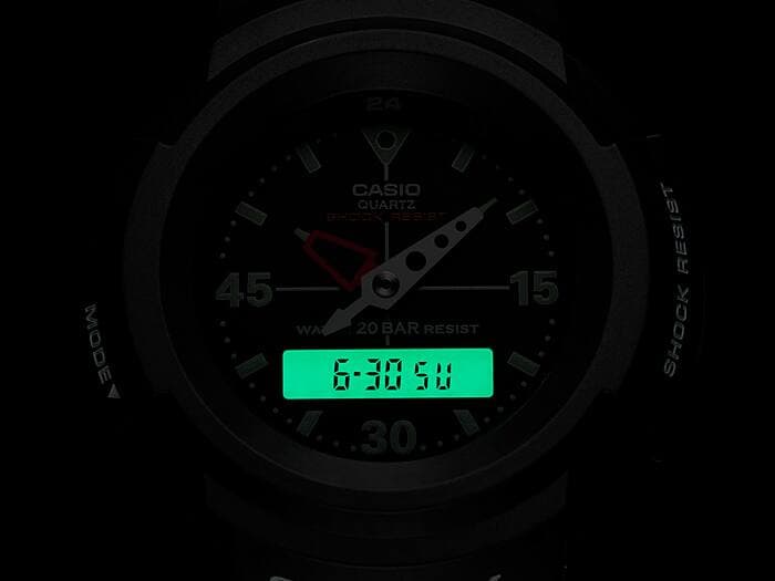 ساعت مردانه کاسیو جیشاک مدل CASIO G-SHOCK AW-500E-1EDR — تصویر ۸