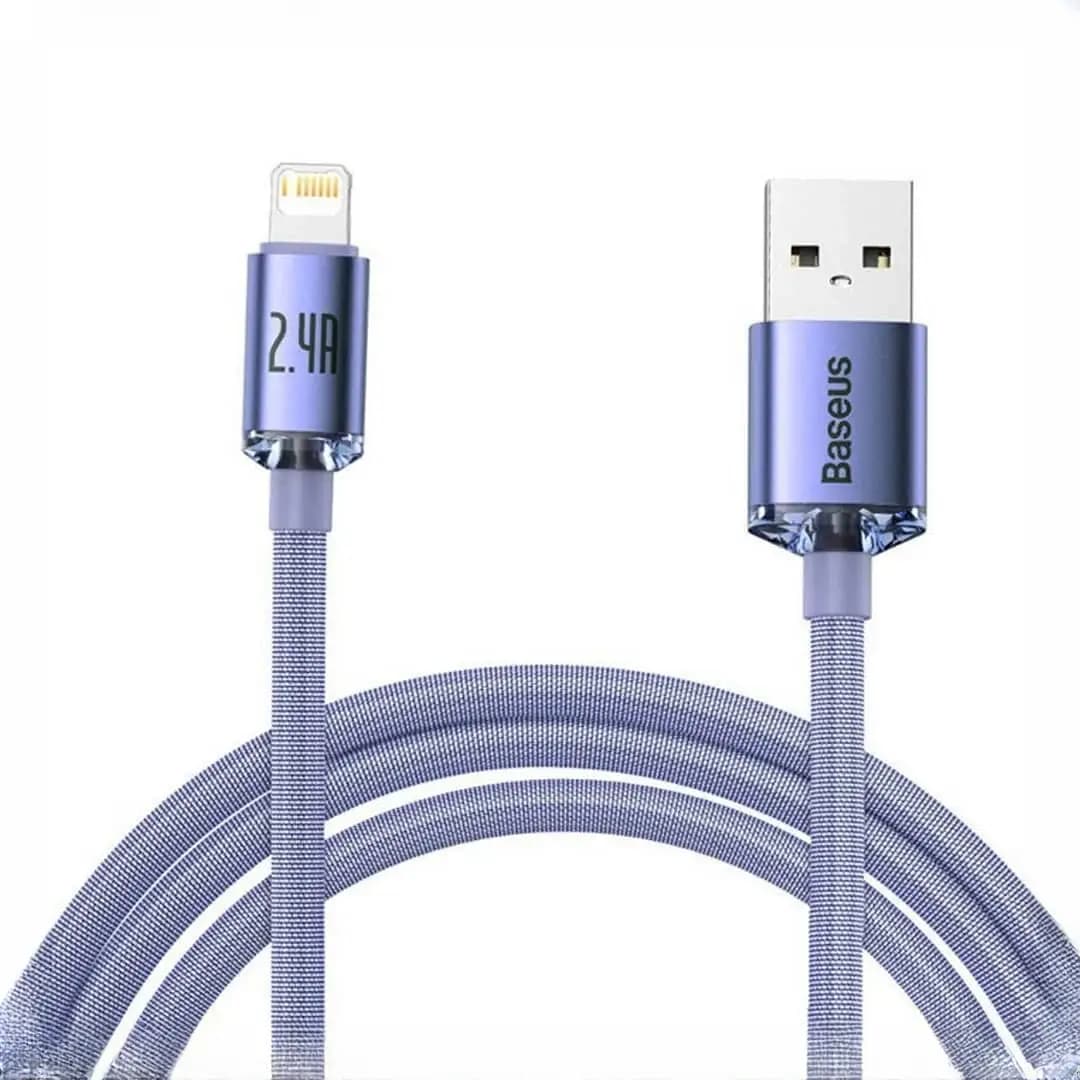 کابل شارژ USB به Lightning دو متری بیسوس CAJY000101