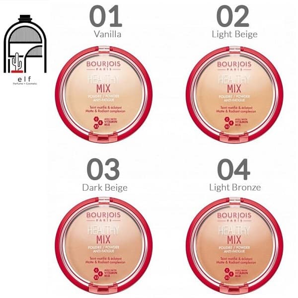 پنکیک هلثی میکس بورژوا Bourjois healthy mix face powder — تصویر ۲