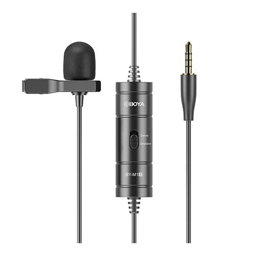 میکروفون یقه ای با سیم بویا مدل BY-M1S ا میکروفون میکروفون یقه ای با سیم بویا مدل BY-M1S