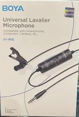 میکروفون یقه ای با سیم بویا مدل BY-M1S ا میکروفون میکروفون یقه ای با سیم بویا مدل BY-M1S — تصویر ۴