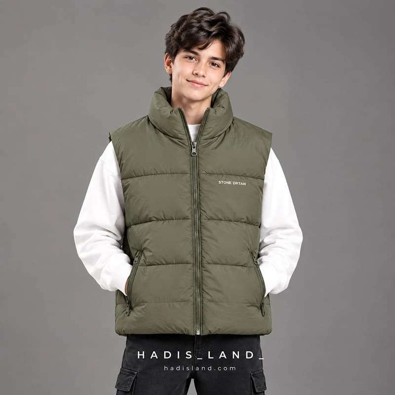 پافر پسرانه وارداتی کد CL-00179 — تصویر ۲
