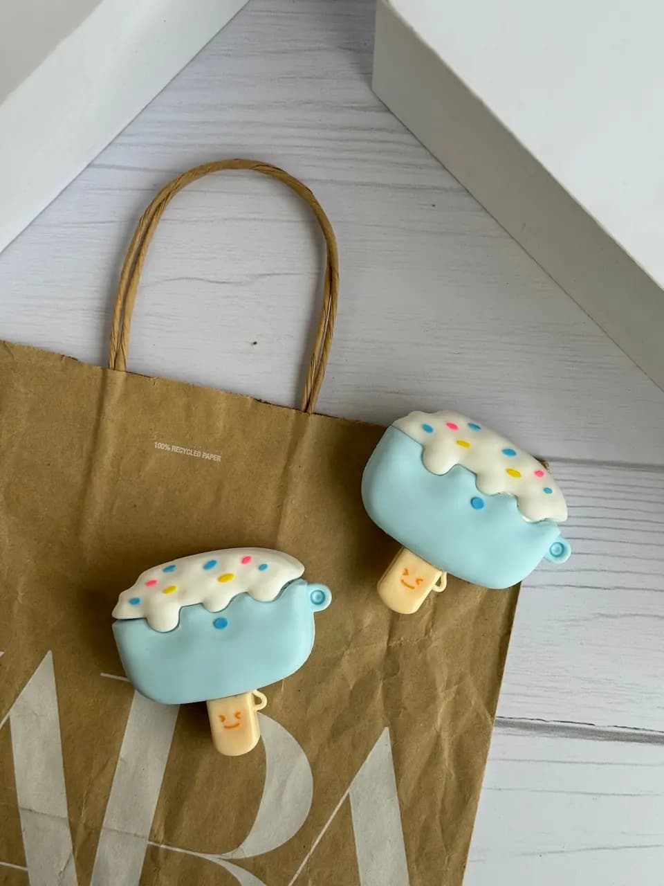کاور ایرپاد سیلیکونی Blue ice Cream (کدa0064) — تصویر ۴