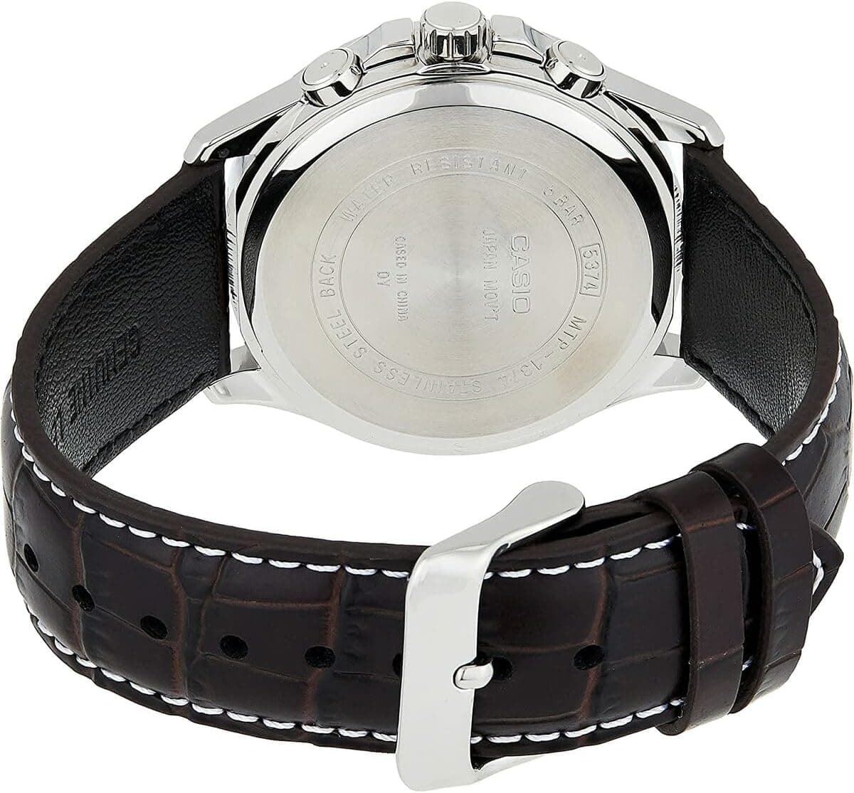 ساعت مچی کاسیو استیل | Casio Stainless Steel Analog Watch مدل MTP-1374L-7AVDF — تصویر ۲