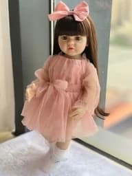 عروسک نوزاد سیلیکونی 22 اینچ نانو کلاسیک – عروسک بازی دخترانه — تصویر ۷