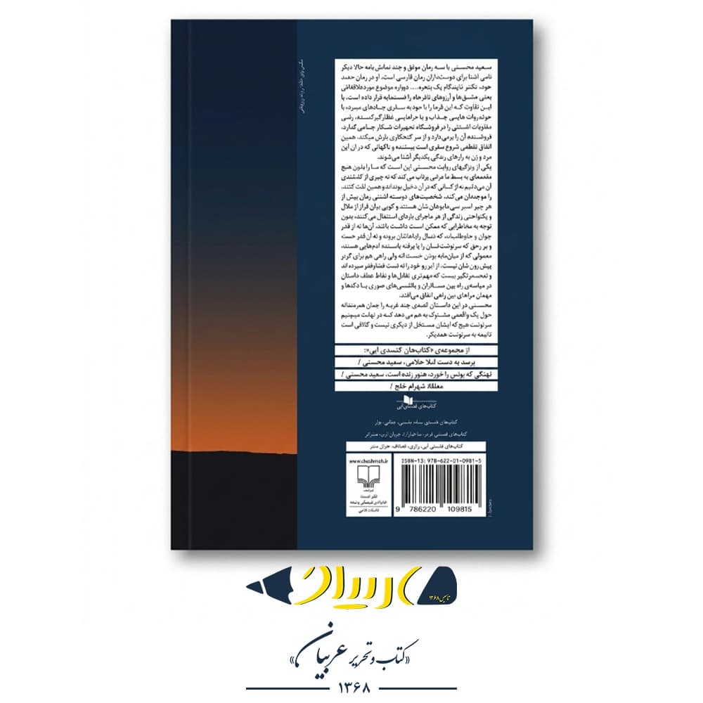کتاب تکثیر نابهنگام یک پنجره که به چشم اندازی در گذشته باز می شد… – سعید محسنی (نشر چشمه) — تصویر ۲